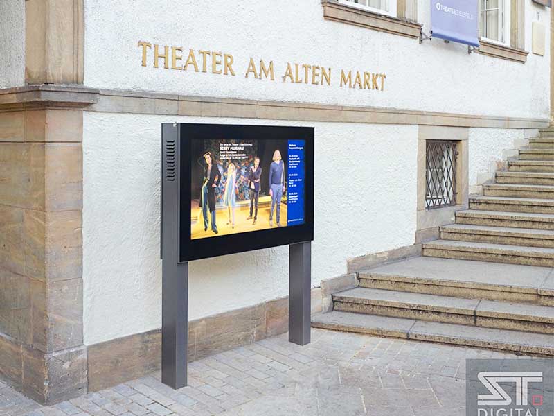 YEROO-Best Interactive Kiosk 55inch Outdoor Lcd Kiosk Digital Signage Manufacture-18