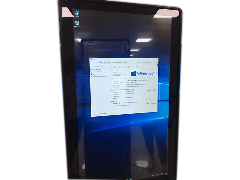 YEROO-Digital Signage Displays Indoor Bank Payment Kiosk Lcd Screen With Pos Machine-3