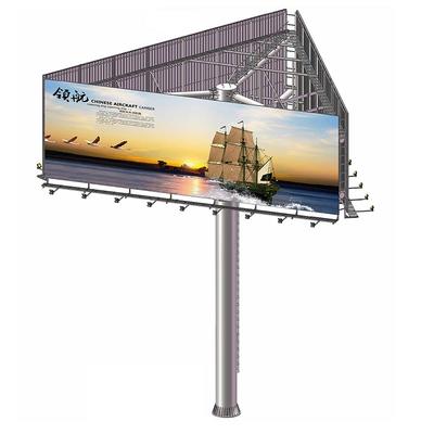 YEROO-B-003 Three-sided highway outdoor advertising steel billboard
