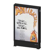 YR-SCLB-0003 Steel structure advertising light box with scrolling system