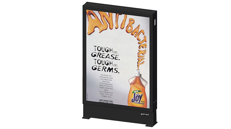 YEROO-Outdoor Light Box Sign Steel Structure Advertising Light Box With