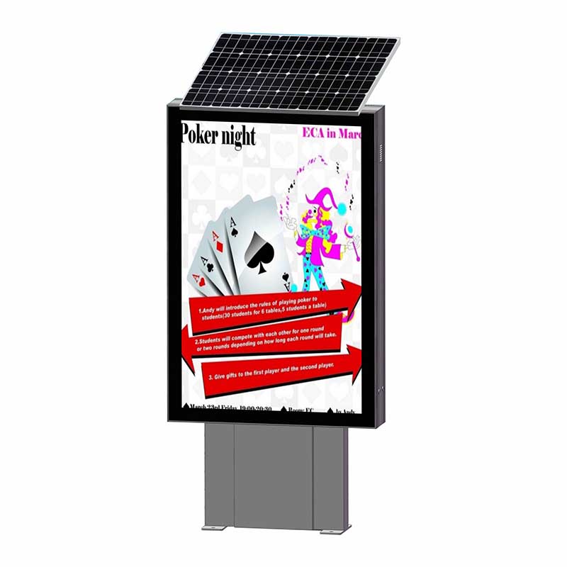 YR-SLB-0002 Factory wholesale energy save solar advertising light box