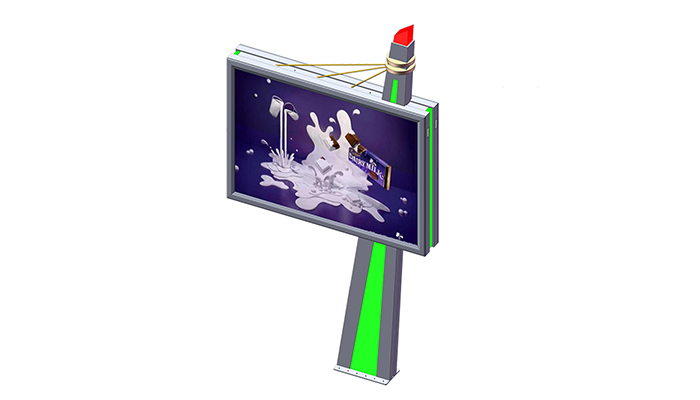 YEROO-Manufacturer Of Outdoor Billboard 2019 Outdoor Advertising Double Sided