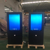 YEROO-OD-0003 parking lot outdoor lcd touch kiosk with receipt printer
