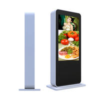 YEROO-OD-0006 outdoor phone charging totem lcd digital signage display