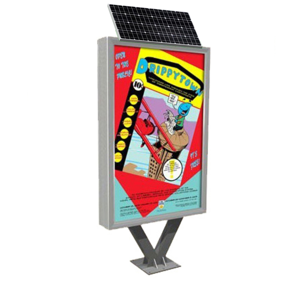 YR-SLB-0006 Outdoor advertising solar light box