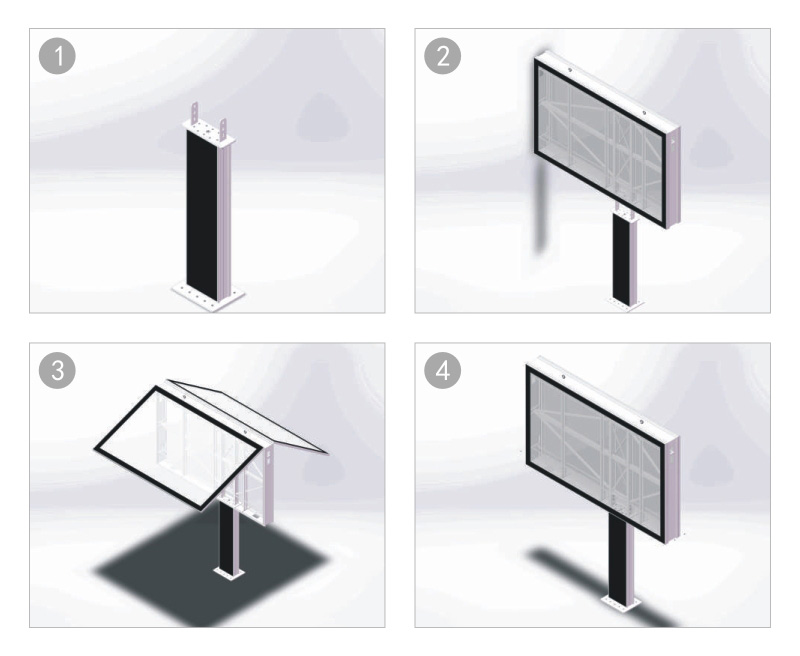 YEROO outdoor light box sign effective for advertising-21