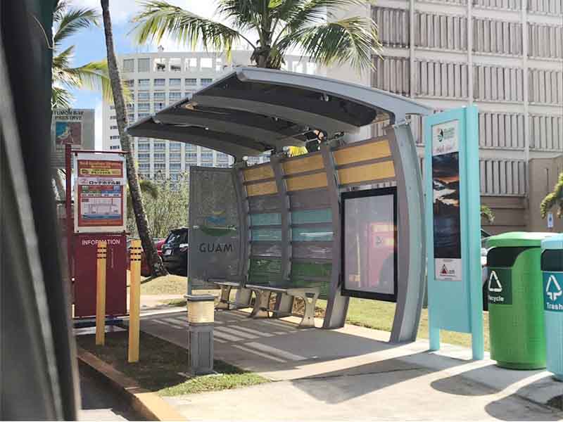 YEROO-High-quality Bus Shelter Advertising | Outdoor Advertising Steel Structure-24