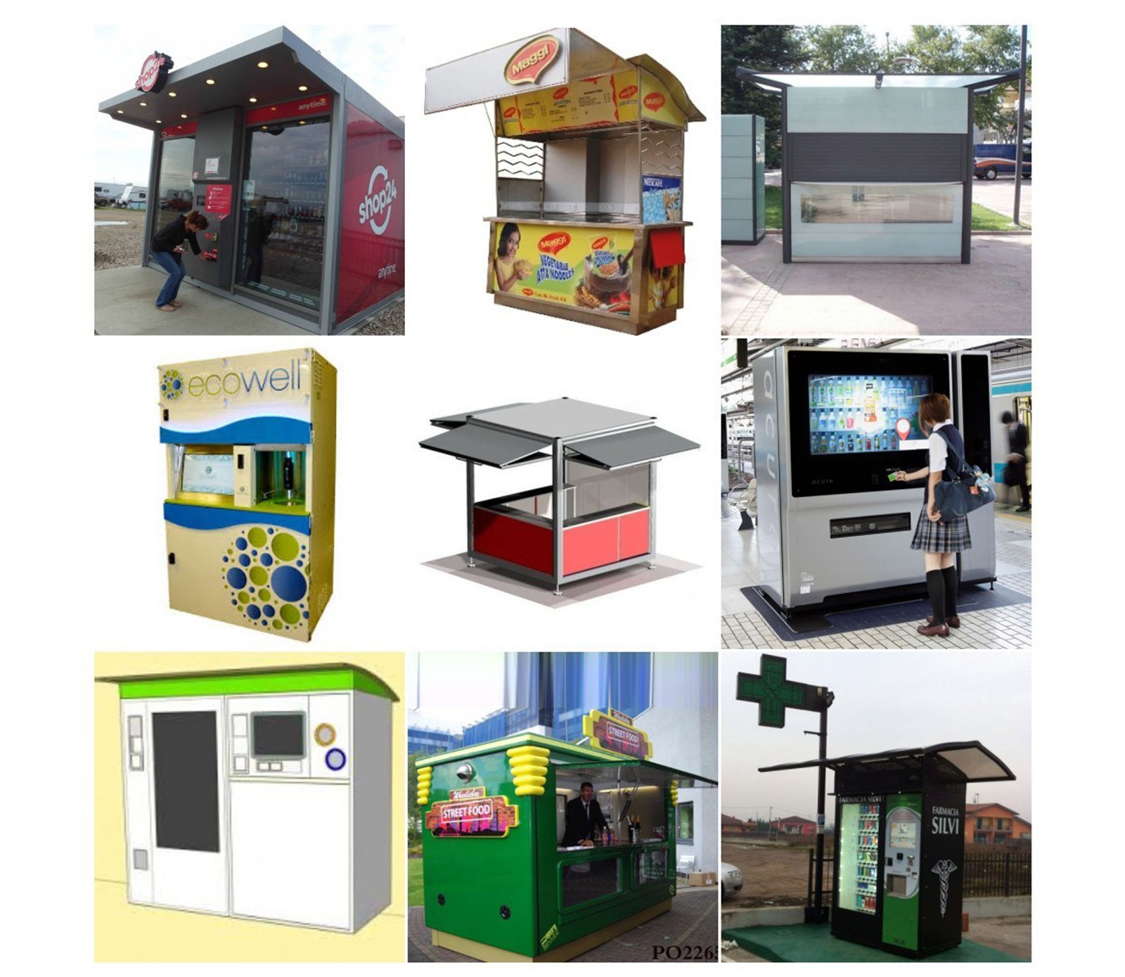 YEROO-Best Pole Led Display Customized Outdoor Advertising Vending Kiosk Manufacture-2